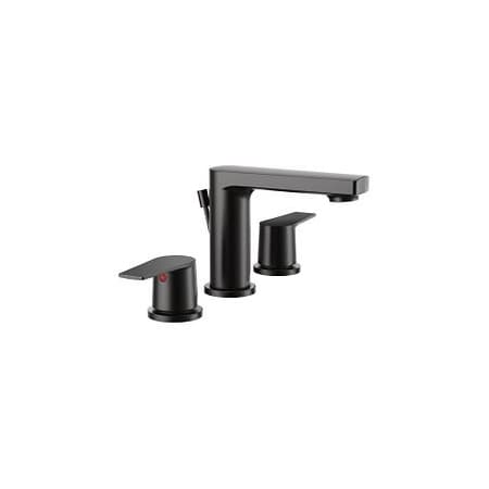 Moen Two-Handle Widespread Lav W/ 50/50 Waste 40606BL